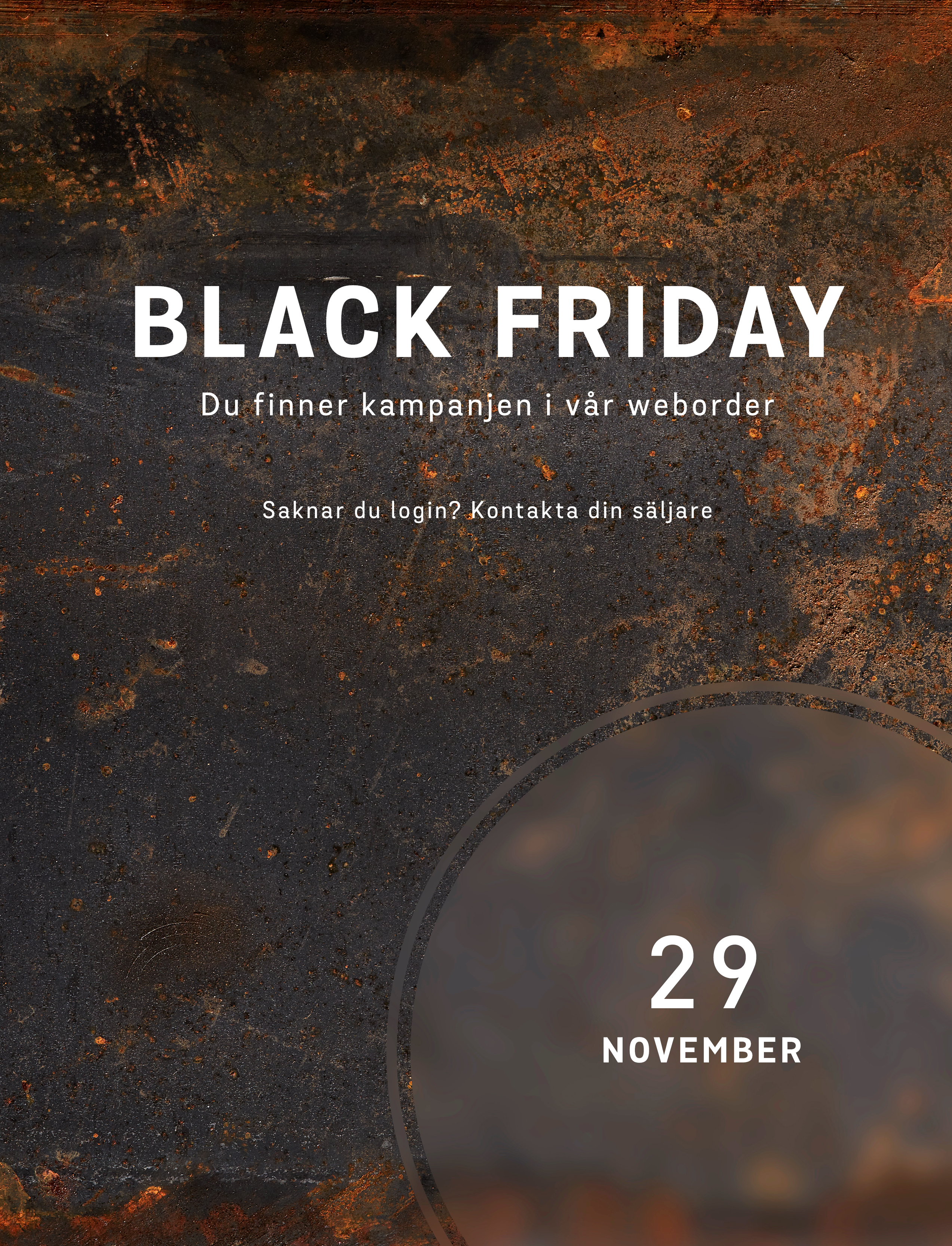 Black friday kampanj Stena Stål